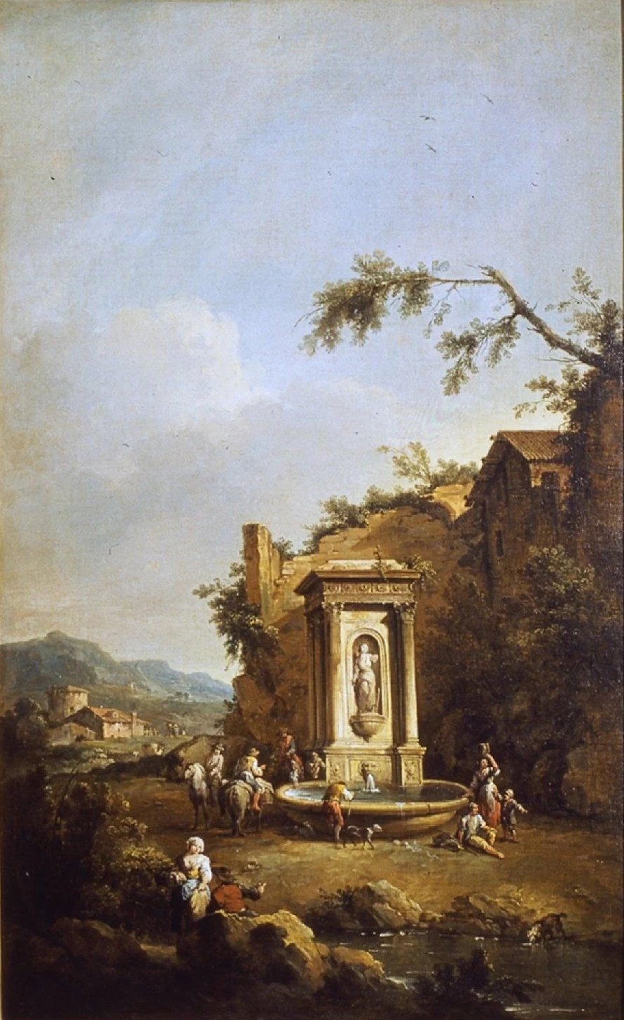 Paesaggio con fontana - Gallerie dell'Accademia, Venezia